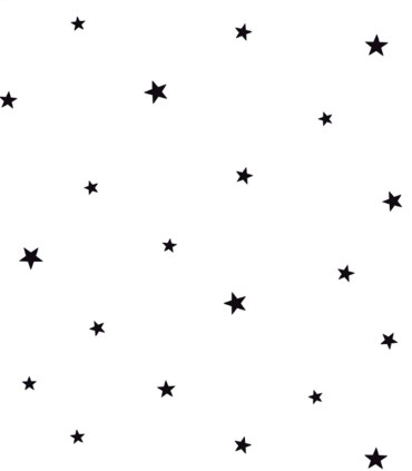 Pint estrellas negro 35111